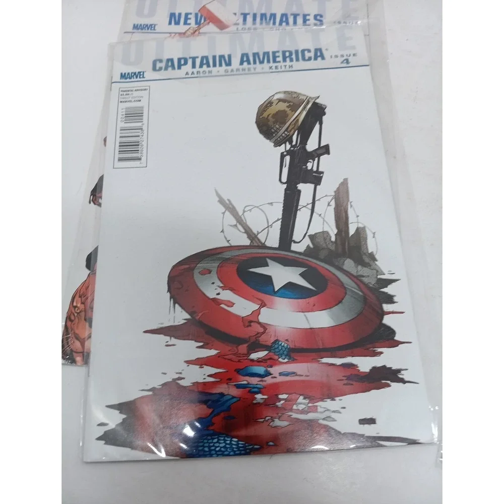 Lot Of 4 Marvel Captain America Issues# 1, 2, 4, 5